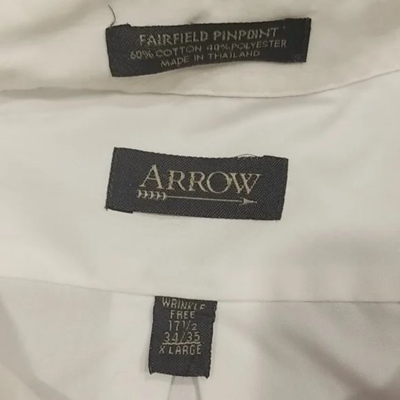 Arrow White Button Down Dress Shirt - Picture 3 of 3